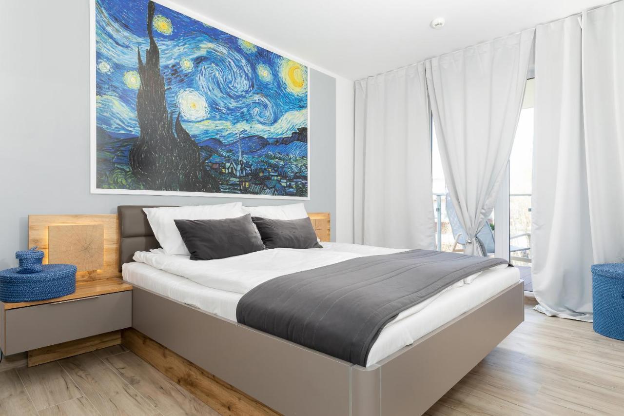 Kolobrzeg, Aqua Sol Polanki Park, 300 M, Schwimmbad, Fitness, Parkplatz, Terasse Apartment