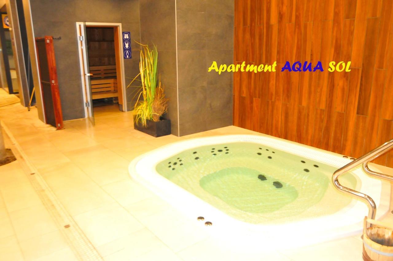 Kolobrzeg, Aqua Sol Polanki Park, 300 M, Schwimmbad, Fitness, Parkplatz, Terasse Apartment *